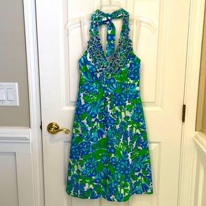 Lilly Pulitzer size 4 halter dress